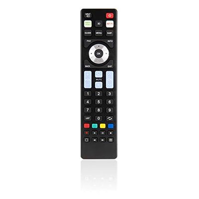 Ewent EW1576 afstandsbediening voor Smart TV, LG, Samsung, Sony, Panasonic en Philips zwart.