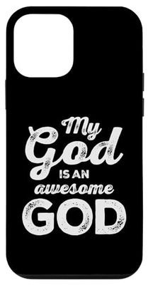Mi Dios es un Dios Impresionante Cita Cristiana Carcasa para iPhone 12 mini