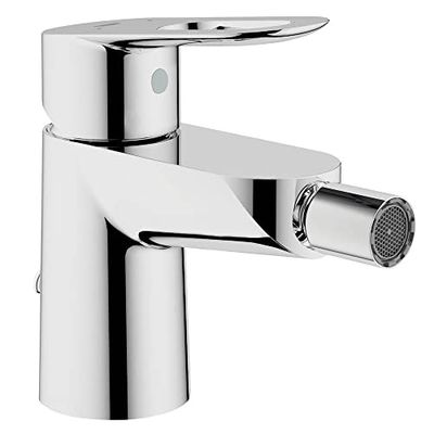 Grohe GRO-23353000 23353000-Grifo de baño con tecnología EcoJoy y SilkMove, Cromado, Nero