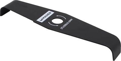 Schijf voor bosmaaier, gebogen, 300 x 3 mm, van robuust staal, ideaal voor het snijden van kruiden en onkruid in tuinen en percelen