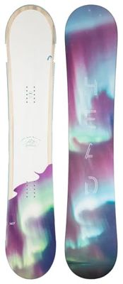 HEAD Stella Flat Rocker - Snowboard da Donna, Resistente, Leggero, Freestyle, per Principianti, 147