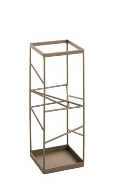 HAKU Möbel Paragüero Verde, Metal, Metal - Dim.: AN 17 cm x AL 49 cm x P 17 cm, Estilo: Moderno