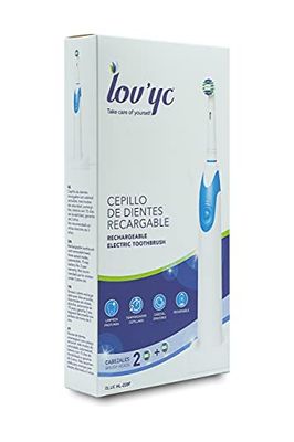 Lovyc Elektryczna szczoteczka do zębów wielokrotnego ładowania + 2 nasadki 350 g
