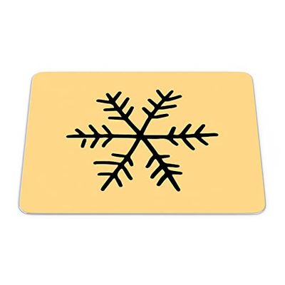Bonamaison, Rectangular Digital Printed Mouse Mat Non-Slip Bottom for Office and Home Size: 22 x 18 cm