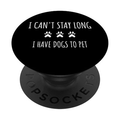Funny Dog Joke Puppy Puppies Humor Hombres Mujeres PopSockets PopGrip Adhesivo