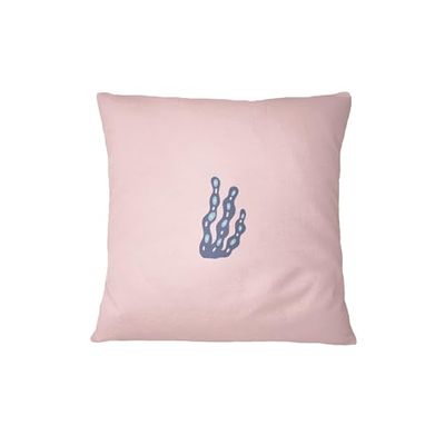 Bona Basics, Funda de cojín Decorativa, decoración del hogar, para sofá, cafetería, Tamaño: 45X45 cm, Color: Rosa Claro