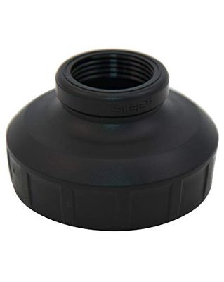 SIGG WMB-adapter zwart (één maat), reserveonderdeel voor alle SIGG-waterfles met brede mond, lekvrije flesdop adapter voor WMB-flessen