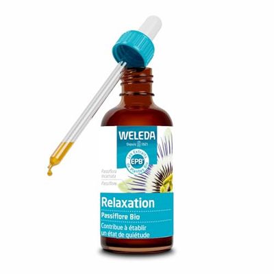 WELEDA - EPB® Passiflore Bio - Relaxation - Complément Alimentaire Naturel - Contribue à établir un état de quiétitude - Bio** - Vegan*** - 60 ml