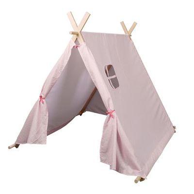 HOME DECO KIDS - Rg9228 - Różowy namiot 115X108X105 cm Dziecięcy Deco Pokój Meble Dekoracja