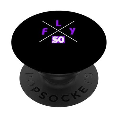 Gráfico morado de So Fly PopSockets PopGrip Adhesivo