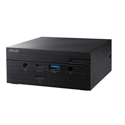 ASUS PN50 Barebone Mini PC (AMD Ryzen 3 4300U, 2 x SO-DIMM DDR4 3200 MHz, M.2 SATA/PCIe/NVMe, 2.5 Inch HDD/SSD Bay, Intel AX200 Wi-Fi 6, No OS), Black