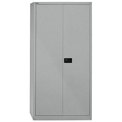BISLEY Armoire Universelle à Portes battantes en métal Argenté 355 40 x 91,4 x 195 cm