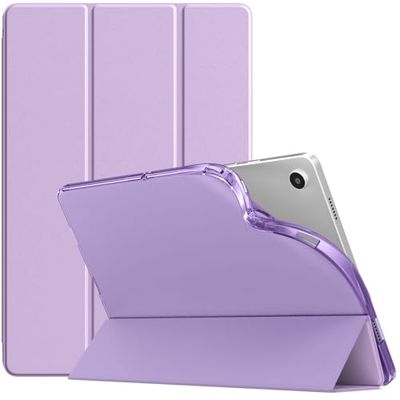 TiMOVO Funda para Samsung Galaxy Tab A9+/A9 Plus 11 Pulgadas 2023 SM-X210/X216/X218, Cubierta Delgada TPU Translúcido Compatible con Nuevo Galaxy Tab A9+, Taro Morado