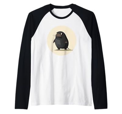 Il mondo delle tane degli animali talpa aspetta il vestito Maglia con Maniche Raglan
