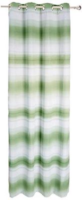 Albani Rideau Florida 8 Oeillets 245 x 135 cm, Vert, 245x135 cm