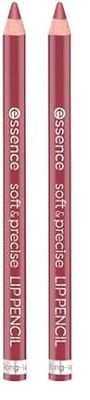 Essence Lápiz De Labios Soft & Precise 21 (Confezione da 2)
