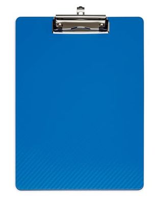 Klemmbrett MAULflexx, Durable A4 Writing Tablet, Retractable Hanging Loop. Clipboard 4 Schreibplatte Blue