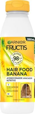Garnier Fructis Hair Food Banana Condizionatore Nutriente per Capelli Secchi 350 ml