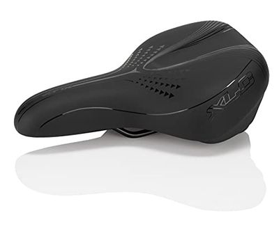 XLC Everyday III Selim de bicicleta, preto, tamanho 271 x 189 mm, 0,551