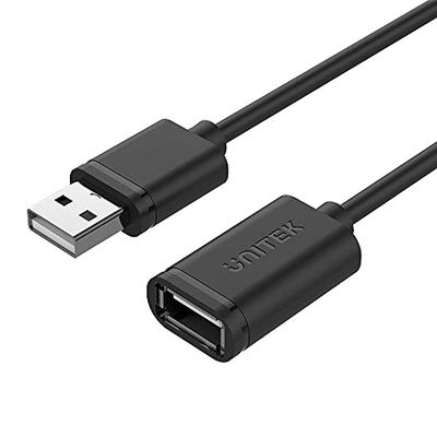 UNITEK Y-C418GBK câble USB 5 m USB 2.0 USB A Noir