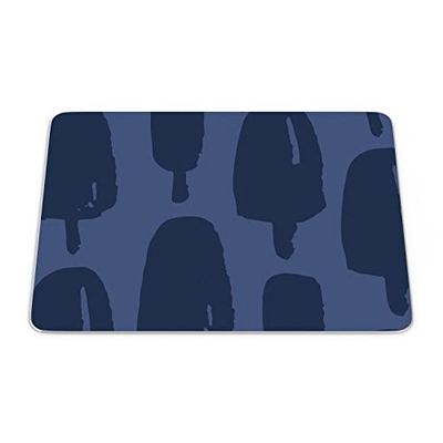 Bonamaison, Tappetino per mouse rettangolare, con stampa digitale, antiscivolo, per ufficio e casa, dimensioni: 22 x 18 cm