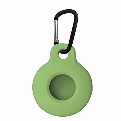 Custodia protettiva in silicone per Apple Air Tag Tracker per animali domestici gatto localizzazione tracker Matcha verde