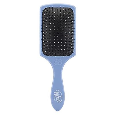 Wet-Brush Paddle Detangler Hair Brush - Sky - Comb for Women, Men and Kids - Wet or Dry - Removes Knots and Tangles, Best for Natural, Straight, Thick and Curly Hair - Pain Free for All Hair Types
