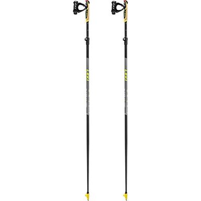 LEKI Goods, zwart-neongeel-wit, 145-165cm