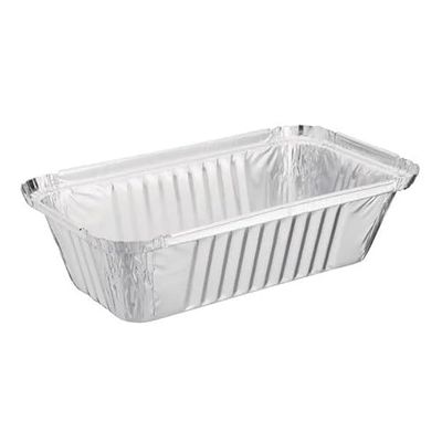 Nisbets Essentials Foil Container & Lid Pack - 450ml (Pack 50)