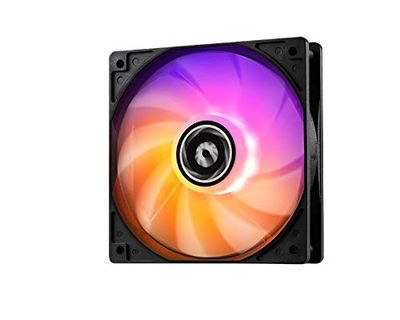 Watio Wave Ventilateur : ventilateur auxiliaire de 120 mm avec éclairage RVB adressable, faible consommation, silencieux et efficace dans son fonctionnement
