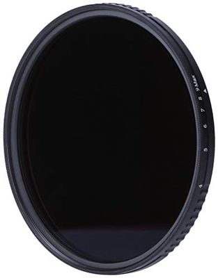Rollei Filtro rotondo variabile F:X Pro ND8 fino a ND512, in vetro Gorilla con 3-9 livelli di oscuramento
