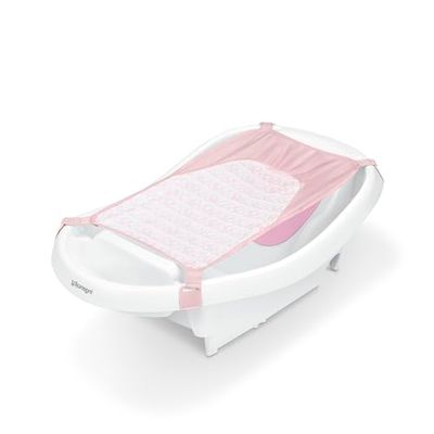 Lato od Ingenuity Comfy Clean Deluxe dla noworodka do malucha, 0-24 miesięcy, różowy