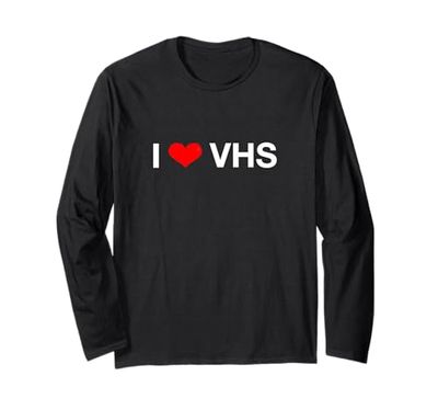 I Cuore VHS Maglia a Manica