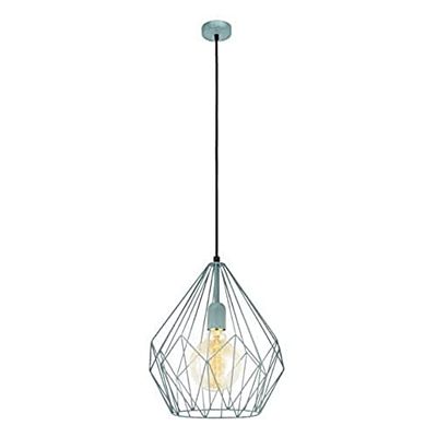 Eglo 49259 Iluminação Carlton 1 aço E27, Mint
