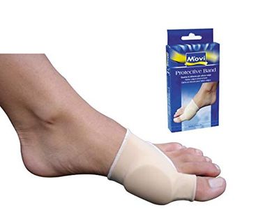 MOVI PROTECTION BAND - Gaine en silicone protectrice pour oignons - Bande élastique qui aide à apaiser la douleur.