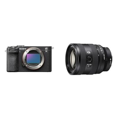 Sony Alpha 7CII di Sony | Fotocamera mirrorless full-frame (compatta, 33 MP, autofocus in tempo reale, 10 fps, video in 4K, display touch orientabile) + Lente SEL2070G (Nero)