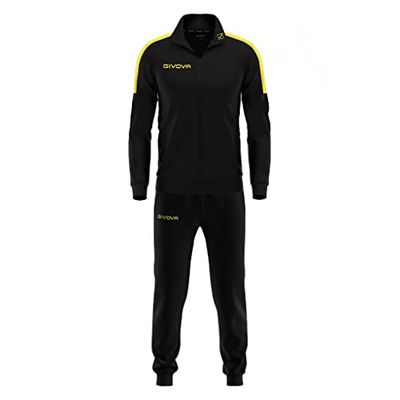 GIVOVA Revolution Triacetate Tracksuit Black/Yellow Size XS