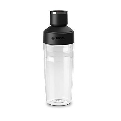 Bosch MMZV0BT1 butelka próżniowa, bez BPA, odporna na pękanie, bezzapachowa, bez smaku, 500 ml, nadaje się do mycia w zmywarce, akcesoria do VitaPower Series 8 i OptiMUM