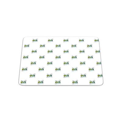 Bonamaison, Pop Art Digital Print Rectangle Mouse Mat, Non-slip Base, Office and Home, Size: 22x18cm