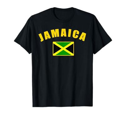 Jamaica flag Jamaican National Flag Jamaican Flag Maglietta