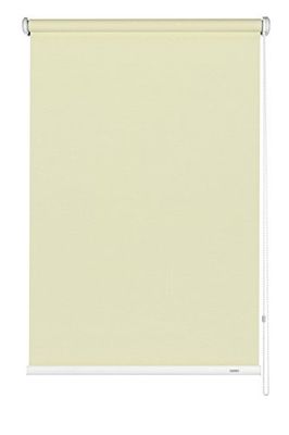 GARDINIA Estor enrollable de tracción lateral para ventanas, Opaco, Translúcido, Protección de la intimidad, Protección contra el deslumbramiento, Montaje con taladro, Color: Champán, 102 x 230 cm (Ancho x Alto)