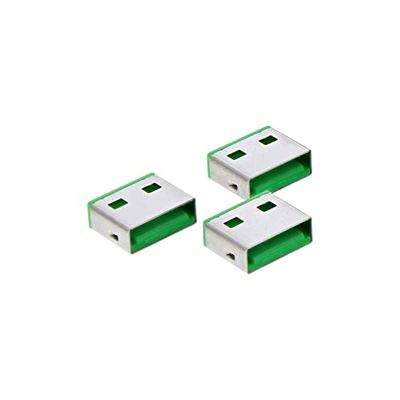 InLine 55723N USB-poortblocker, 20 stuks navulverpakking voor USB-poortblocker