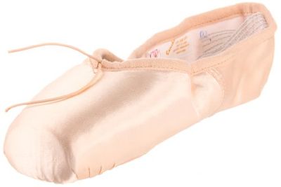SANSHA Damskie buty baletowe Lyrica Pointe, Brzoskwiniowy różowy, 8 UK Wide