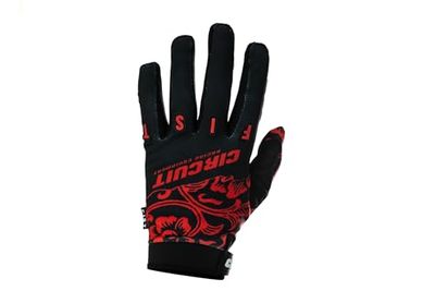 CIRCUIT Equipment Guantes Negro/Rojo