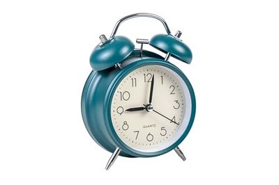 RELOJ C/ALARMA METAL