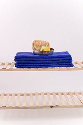 Questo Casa, 5 Stück Handtuch, 100% Baumwolle, Badetuch / Handtuch,Bleu Marine, 50x90 Cm