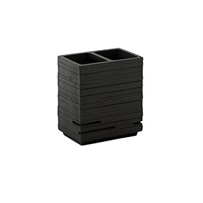 Gedy QU981400300 - Pennello Nero Titolare quadrotto