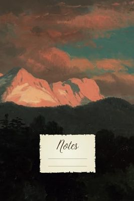 Notes: Lined Notebook Journal with Classical Vintage Art Aesthetic Design, 6x9, Ruled, 120 Premium Pages, 345