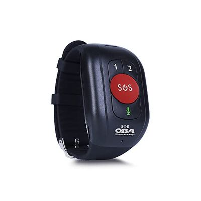 SOS Senior Life-Saving GPS 4G WiFi-gesprekken, valpartijen, GPS-positie, hart, druk, temperatuurbestendig IP 67 APP gratis (bestand met instructies voor het configureren van de simkaart)