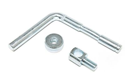 Cicli Bonin Locking for Folding Frame Central, Cerniera Unisex, Silver, Misura Standard